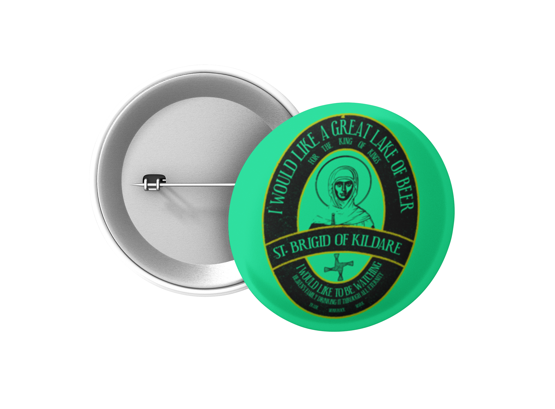 St Brigid Button