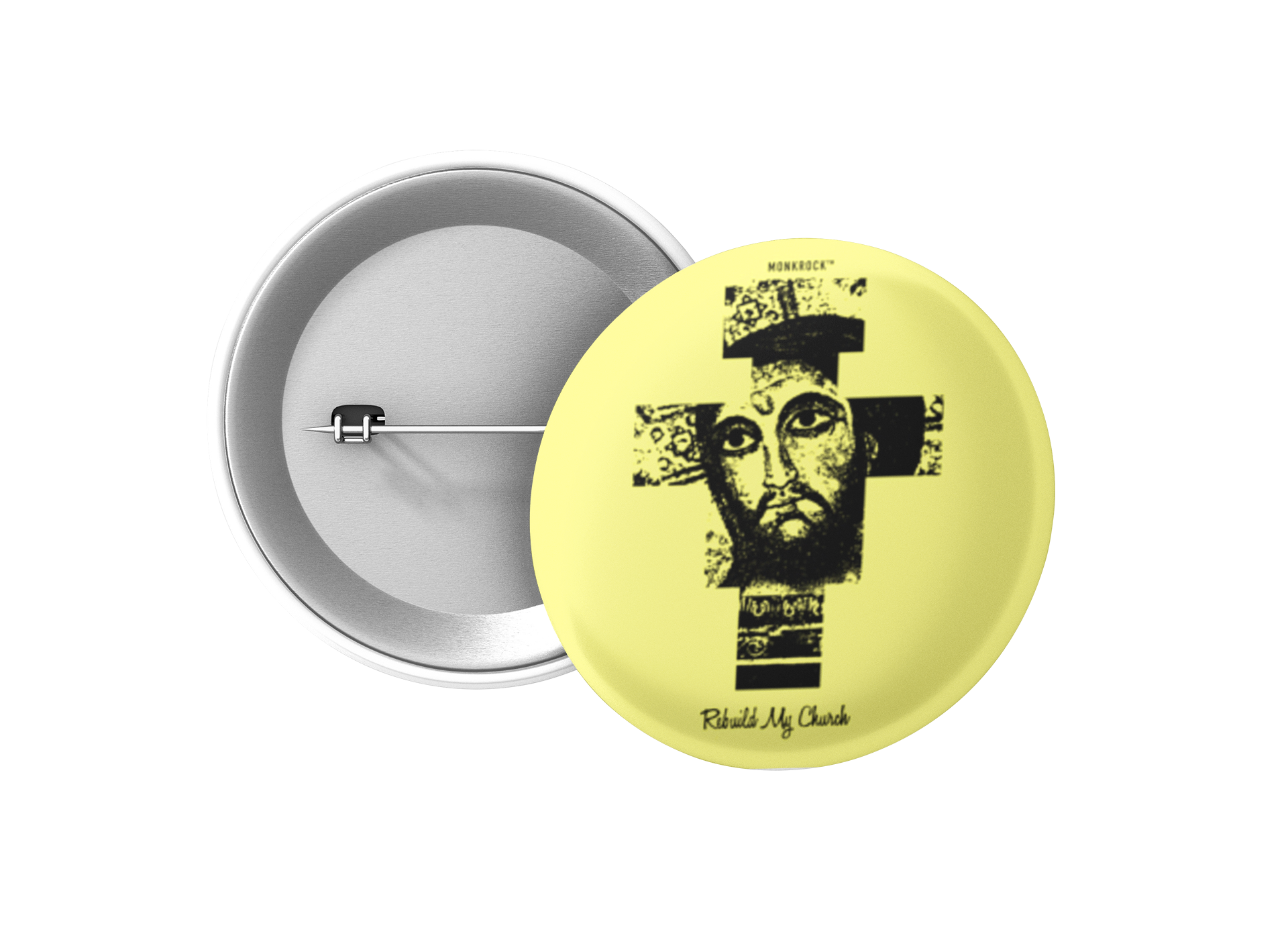 Rebuild My Church Button