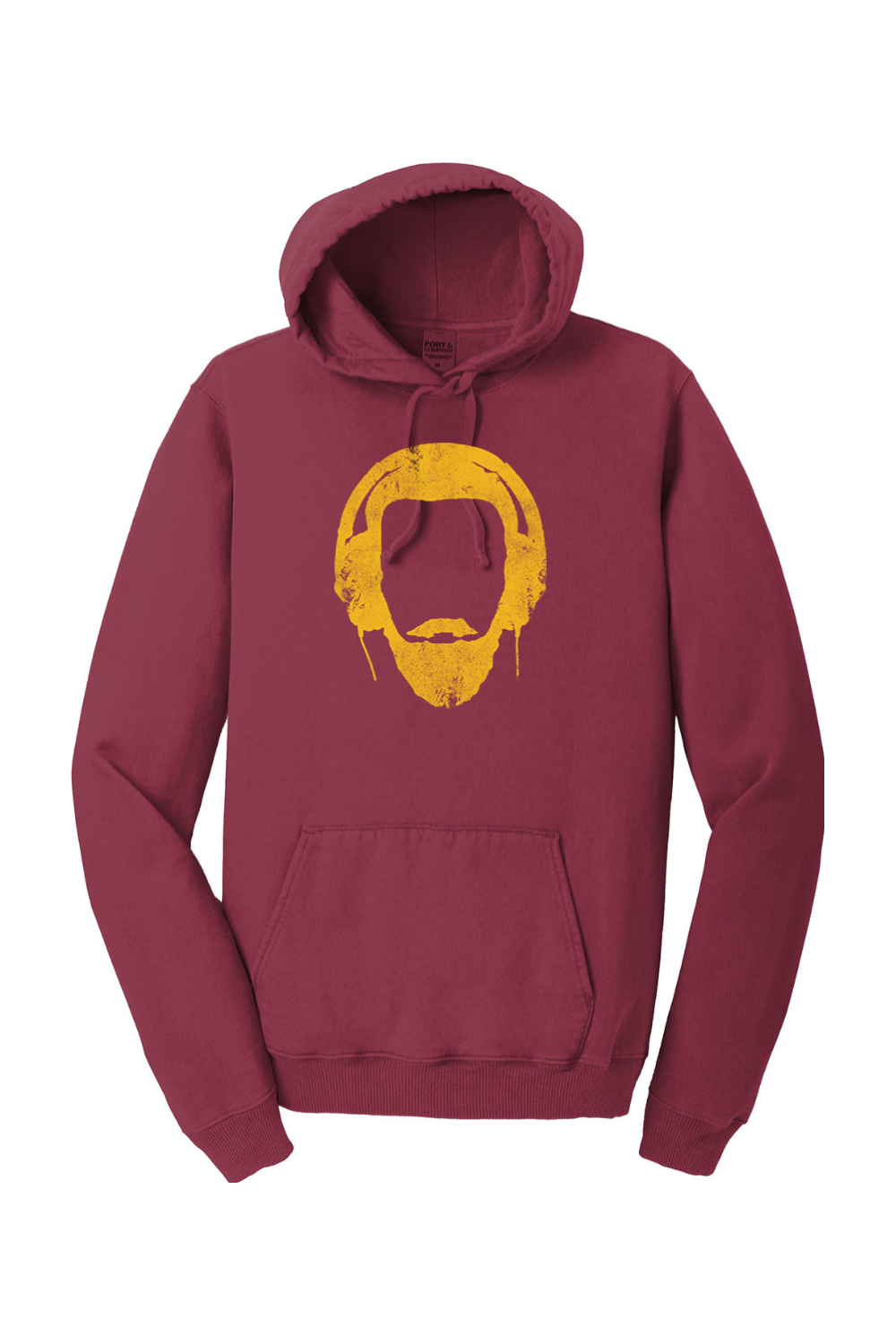 Monk Rockin' Headphones - Unisex Hooded Sweatshirt