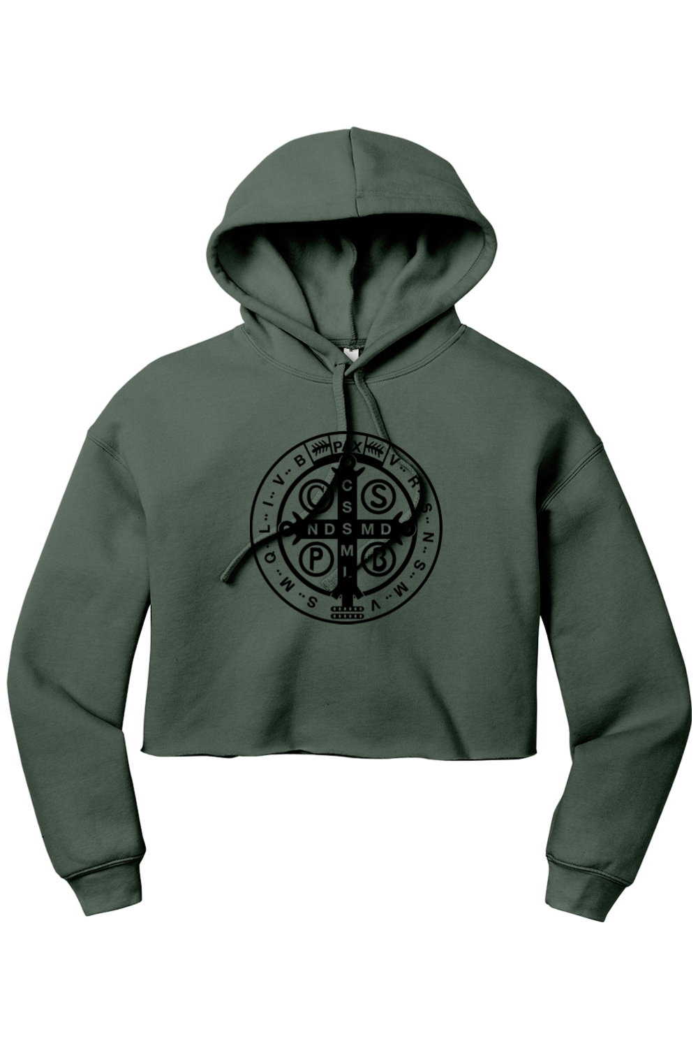 St. Benedict Holy Cross - Women's Boxy Hoodie