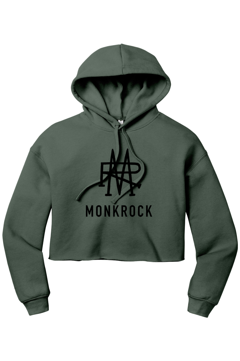 MONKROCK Logo - Women's Boxy Hoodie