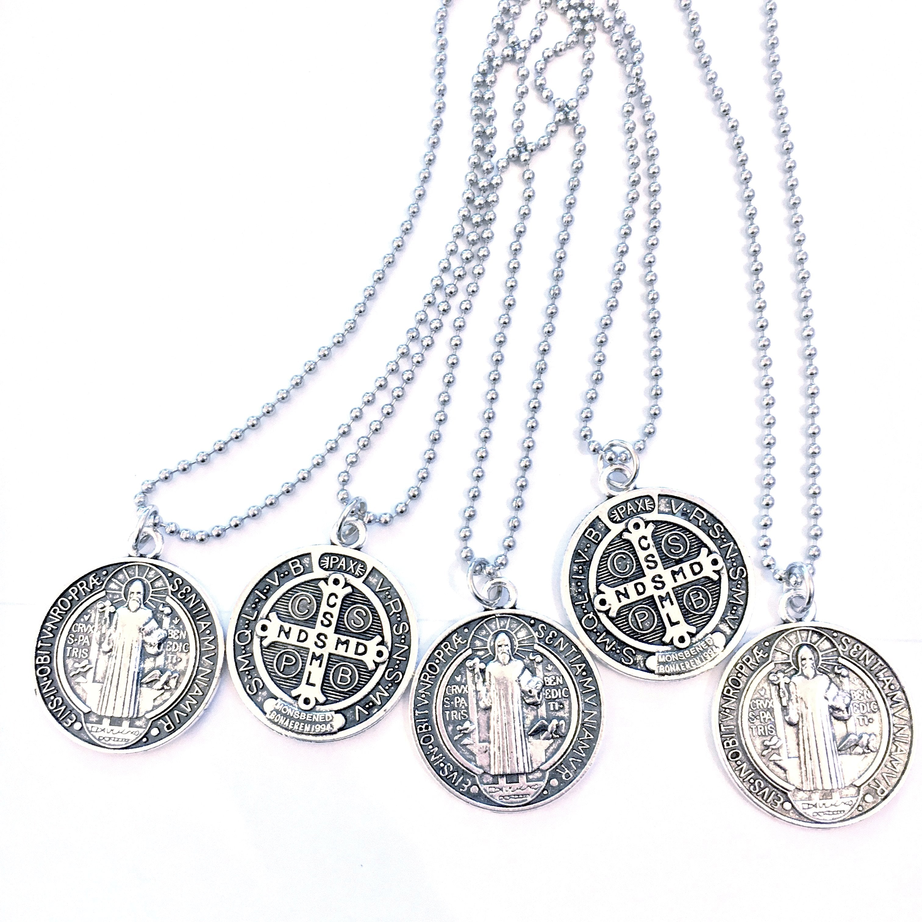 St. Benedict Medal Cross Necklace